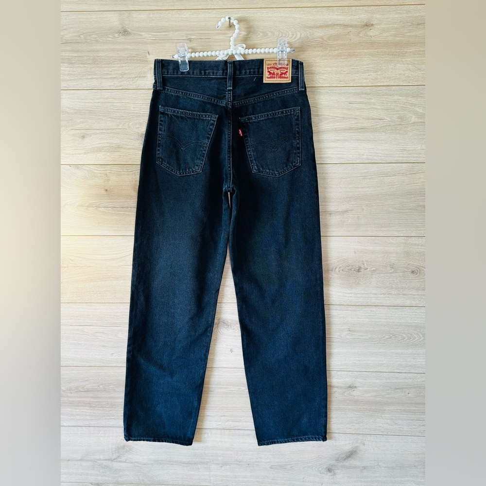 Levi's Women's 94 Baggy Jeans Black Size 27 x 31 - Picture 4 of 11
